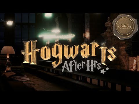 Hogwarts Great Hall After Hours ⚡⊹ Cozy Ambience & Music ˚₊