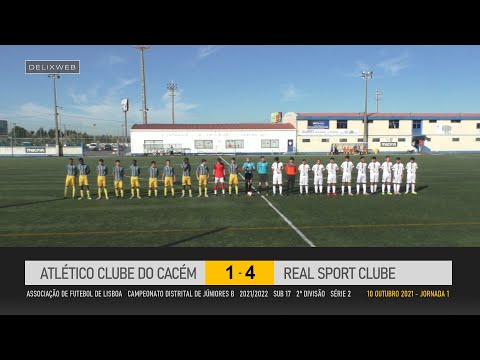 Atlético Clube do Cacém (1-4) Real SC [SUB17 J01]