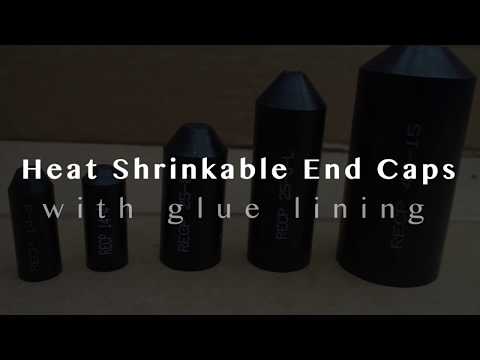 How to apply Heat Shrink End Caps to Protect and Seal Cable Ends
