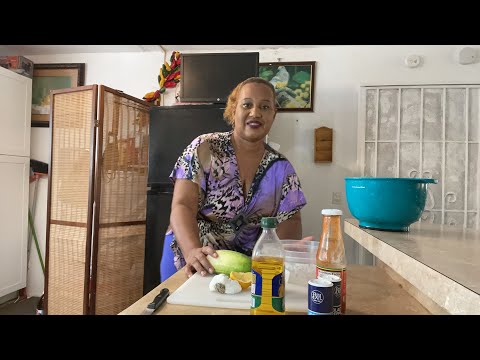 Dominica Recipes ~ How To Make Cucumber salad #Dominica