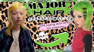 CHANGING MY HAIR TO FEEL SOMETHING (and yapping about all my life problems)