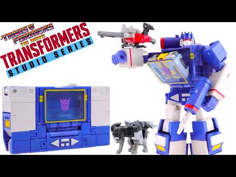 Transformers Studio Series 86 Leader Class Soundwave Review (4K)