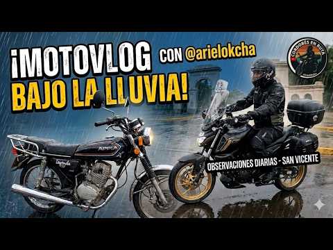 🌧️ Rodando bajo la lluvia por Córdoba con @cordobesenruta + Misión 3D 🖨️🏍️
