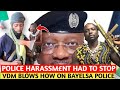 TRŌUBLE IN BAYELSA POLICE ALMOST LYNCH D AFTER HE F RED DRIVER TYRE