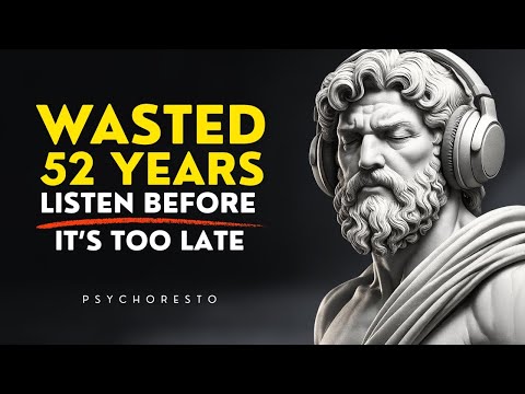 9 Life Lessons That Took Me 52 Years To Learn This - DON'T WASTE YOURS | STOICISM