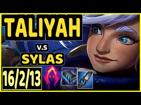 MULKEONG (TALIYAH) vs SYLAS - 16/2/13 KDA JUNGLE GAMEPLAY - KR Ranked DIAMOND