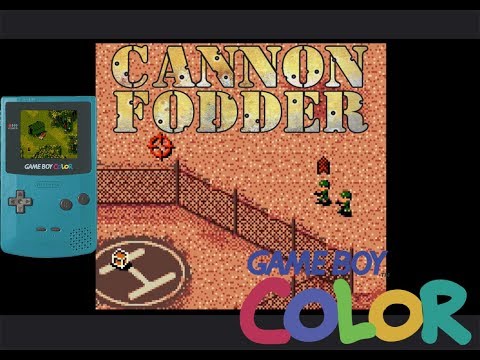 Cannon Fodder Game Boy Color - C&M Plays