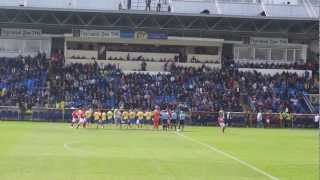 preview picture of video 'FK ROSTOV 1-0 SPARTAK MOSCOW (6-04-2013) Russian Anthem'