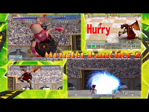 Charlotte (Baby Doll) is testing Rank B tournaments!| Monster Rancher 2 | モンスターファーム2