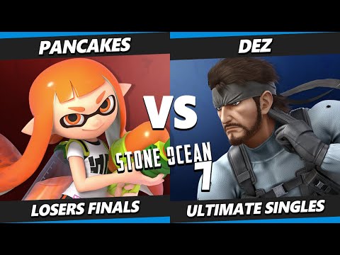 Stone Ocean 7 Losers Finals - Dez (Snake) Vs. Pancakes (Inkling) Smash Ultimate - SSBU