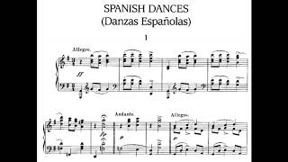 Enrique Granados - 12 Spanish Dances Op37 (Complet