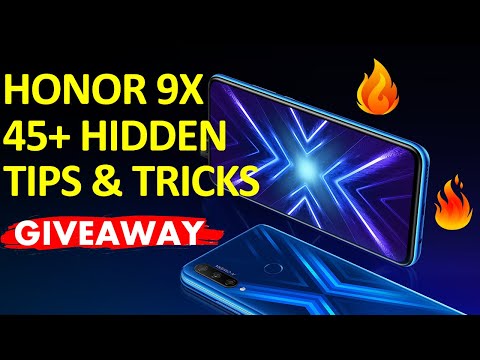 Honor 9X Hidden Tips & Tricks | 45+ Amazing Advanced Features Full Depth 🔥🔥🔥