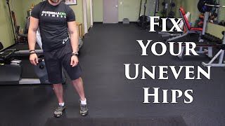 How To Fix Uneven Hips | Lateral Pelvic Tilt OR Leg Length Discrepancy?