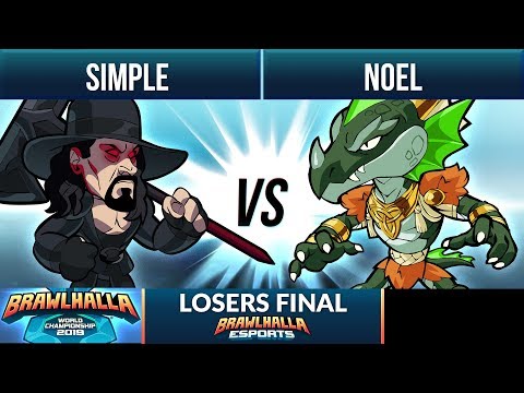 simpLe vs noeL - Losers Final - Brawlhalla World Championship 2019 1v1