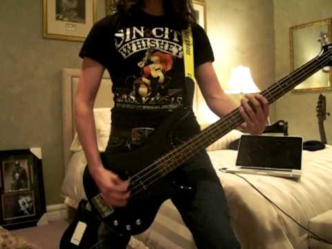 Will Thompson Machine Head Bass Audition - Beautiful Mourning (With better camera thus better audio)