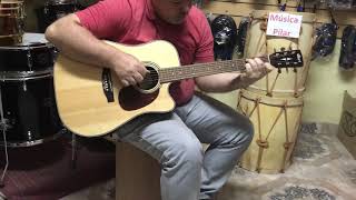 Video thumbnail for Guitarra electro Acustica Guitar Acoustic Cort mr600f Musicapilar ARgentina by musicapilar