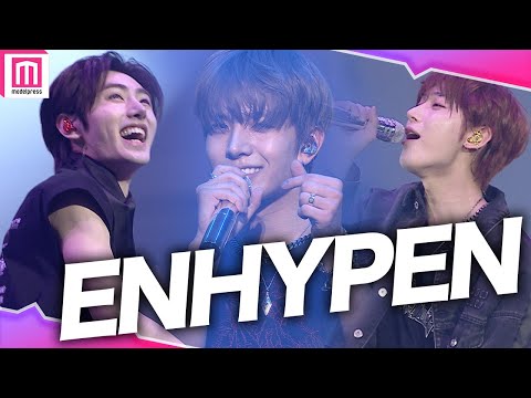 【LIVE】ENHYPEN「SHOUT OUT」披露！ステージ走り回り会場を盛り上げる『KROSS vol.2』【엔하이픈】