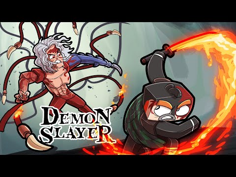Playing as Master DEMON SLAYER in Minecraft!