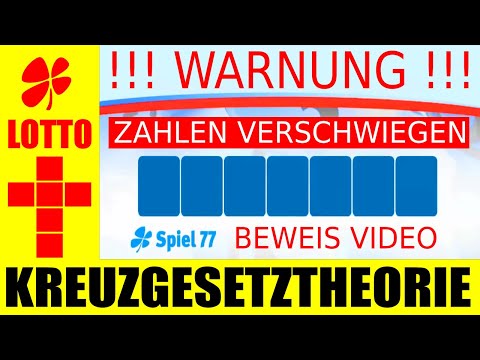 Lotto 6 aus 49 !!! Zahlen absichtlich verschwiegen ❗ Finger weg vom Spiel 77 hier stimmt was nicht ❗