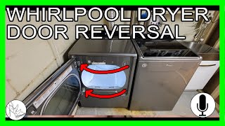 How to Reverse the Door on a Whirlpool/Maytag Cabrio Dryer