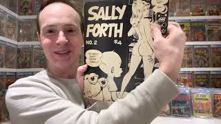 Unboxing Rare Bronze Age Sally Forth Comics & a Mystery Comic
