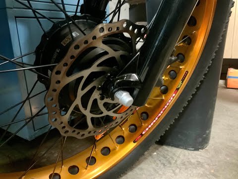 Breaking In (Bedding) the Disc Brakes, E-Cells Super Monarch Double Crown Limited Gold Edition eBike