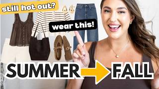 Amazon Early Fall Outfits 🍂 What to Wear When It's Still Hot