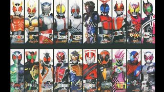 All Kamen Rider Henshin (Kuuga-Revice)
