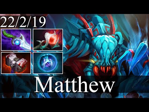 ThunderP.Matthew - Weaver | Offlane Gameplay Dota 2 Patch 7.31b