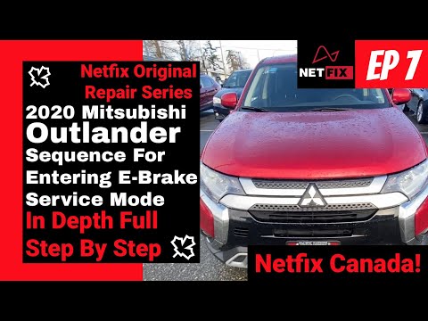 2020 Mitsubishi Sequenz zum Aufrufen des E-Brake-Servicemodus | Netfix Original: Reparaturserie |...