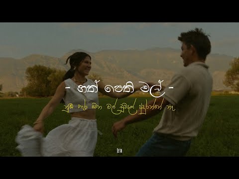 Hath Pethi Mal Slowed - Reverb with Lyrics - iman Fernando | Numba Hara Wena Mal Suwdak Adurnne Na