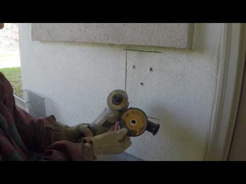 YouTube video about: How to cut stucco for dog door?