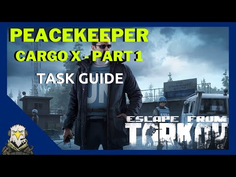 Cargo X Part 1 - Peacekeeper | EFT Guide 12.8