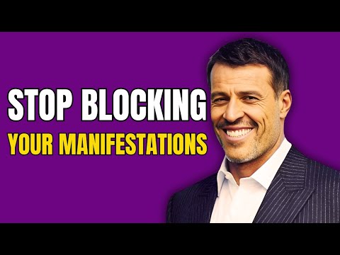 "STOP Blocking Your Manifestations, Do This Instead" - Tony Robbins "