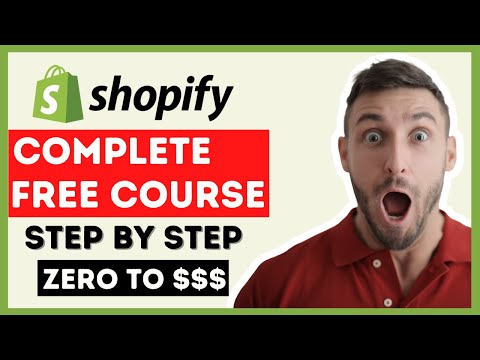 COMPLETE Shopify Tutorial For Beginners 2023 - How To Create A Pet Accessories Store From Scratch