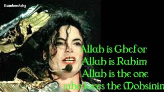 michael jackson - give thanks to allah lyrics