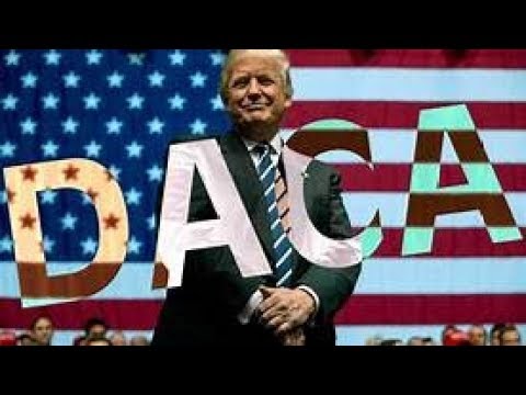 Trump Campaign Promise DACA illegal immigrants breaking law Build WALL Breaking News January 11 2018 Video