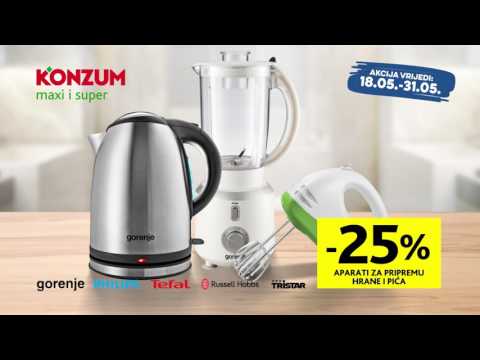 Sve za dom pronađite u Konzumu! do 31.05.2017.