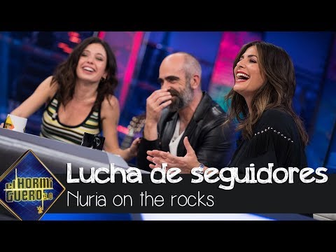 Pablo Motos y Nuria Roca luchan por ganar seguidores en Instagram - El Hormiguero 3.0