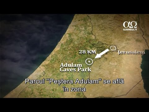 Israel - FNE 1 - Parcul pestera Adulam, pestera unde s-a ascuns David de Saul
