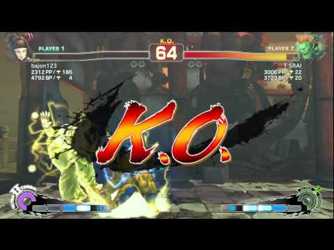 SSF4-AE: Bajon [Juri] VS T SRAI [Blanka]