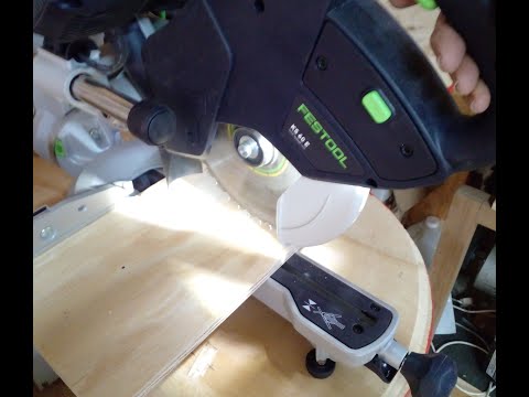 Upgrade the festool mitre saw