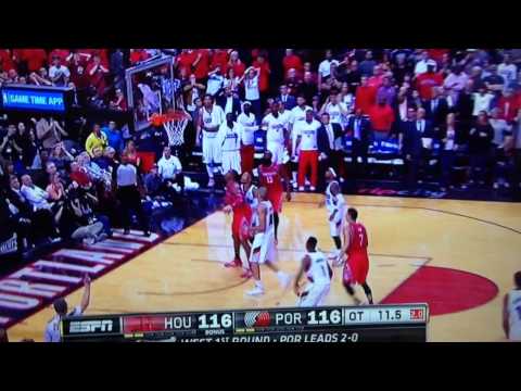 Troy Daniels Drills Game Winning 3-Pointer to Beat Blazers in OT