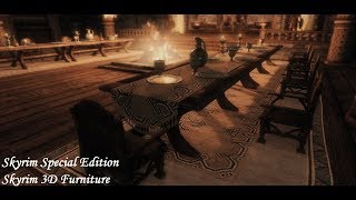 Skyrim SE - Mod: Skyrim 3D Furniture
