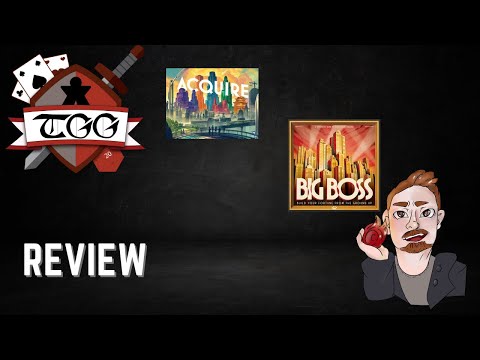 Acquire Board Game Verse The Big Boss Board Game