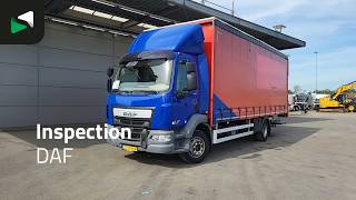شاحنة ذات أغطية جانبية DAF LF 210 LF 4X2 14t NL-Truck APK 1500kg Tailgate Automatic Euro 6 | صورة 4 - Autoline
