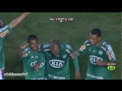 Melhores Momentos - Palmeiras 2 x 0 Coritiba - Copa do Brasil 2012 - 05/07/2012 - Band HD