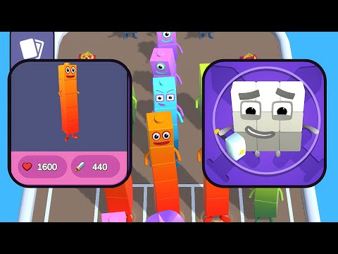 Number Cube Merge: Run N Fight 🌟🌟 VS 🌟🌟 Merge Number Cube: Color Block