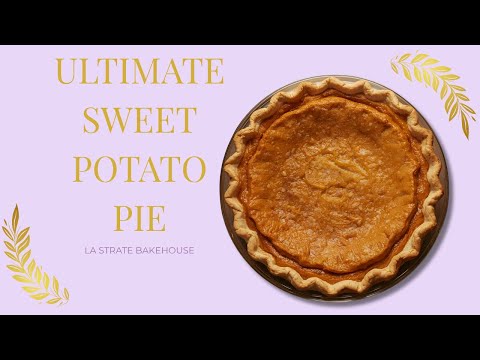 The Ultimate Secret Ingredient Sweet Potato Pie Recipe | Creamy and Smooth | Day 10 of 25 Desserts