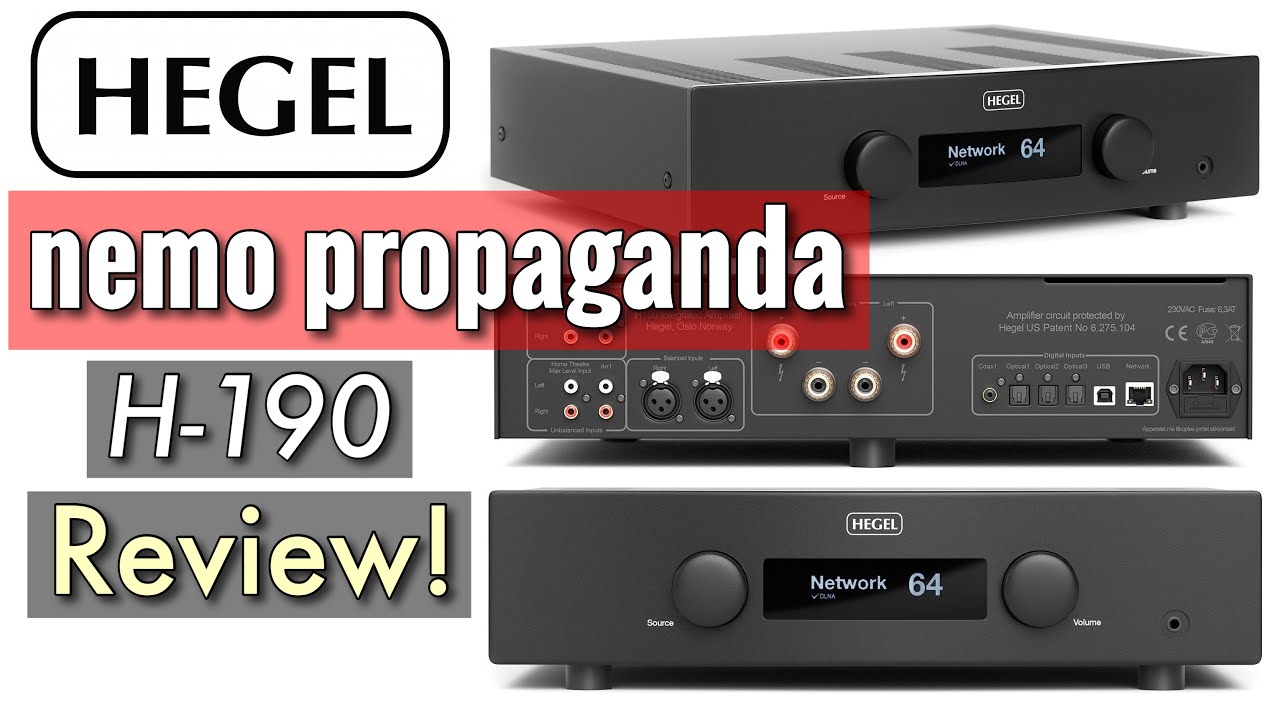 Outstanding Features, Excellent Sound, Hegel H190 Review!